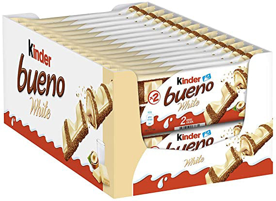 Kinder Bueno White 30x39G - Worldwide Delivery - Order Online