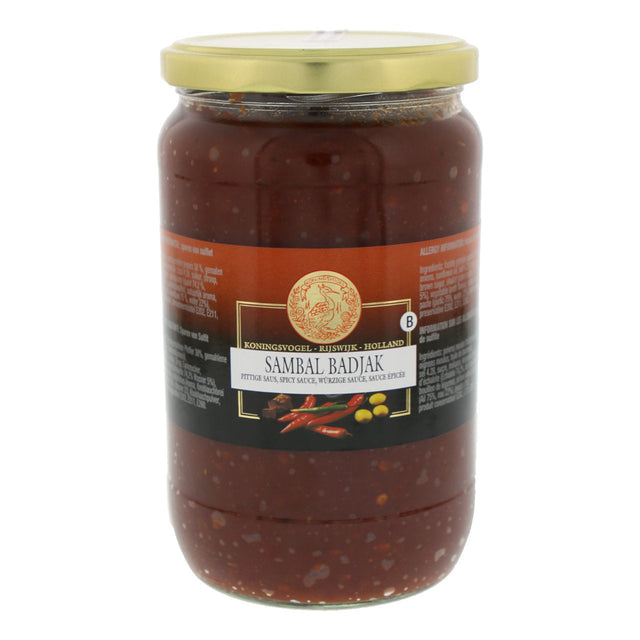 Koningsvogel Sambal Badjak XL - Worldwide Delivery - Order Online