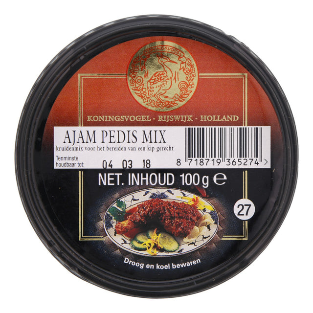 Koningsvogel Ajam Pedis Mix - Worldwide Delivery - Order Online