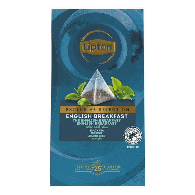 Lipton English Breakfast 25-Pack - Worldwide Delivery - Order Online