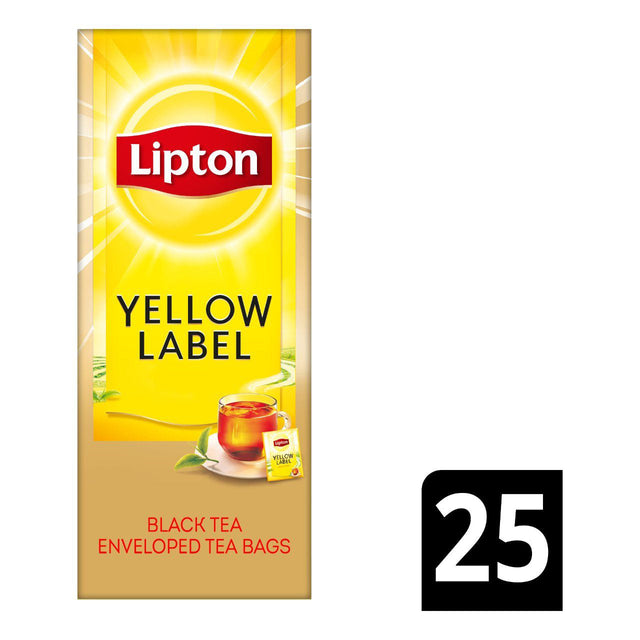 Lipton Tea Yellow Label 25-Pack - Worldwide Delivery - Order Online
