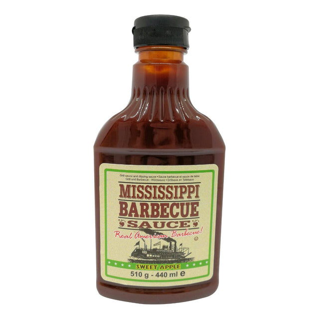 Mississippi Barbecue Sauce Sweet Apple - Worldwide Delivery - Order Online