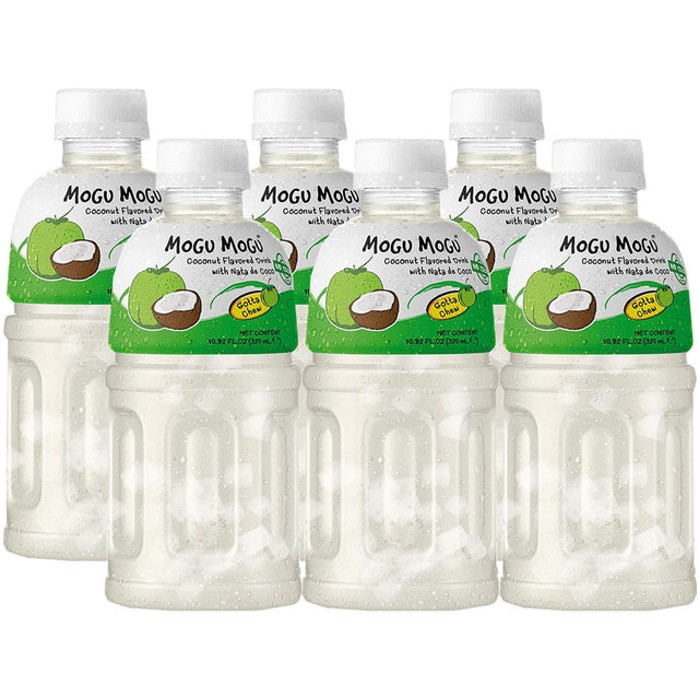 Mogu Mogu Coconut Flavoured Drink 6x320ml - Worldwide Delivery - Order Online