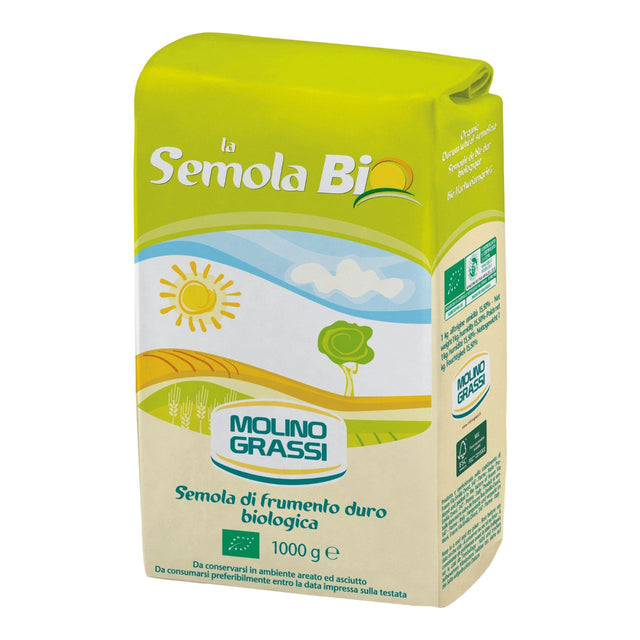Molino Grassi La Semola Biologica Tipo 00, Bio - Worldwide Delivery - Order Online