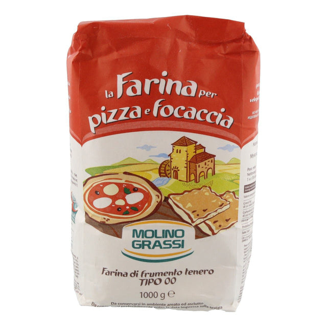 Molino Grassi La Farina Per Pizza e Focaccia Tipo 00 - Worldwide Delivery - Order Online