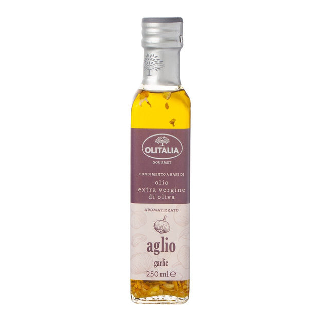 Olitalia Olive Oil With Garlic Extra Virgin - Worldwide Delivery - Order Online