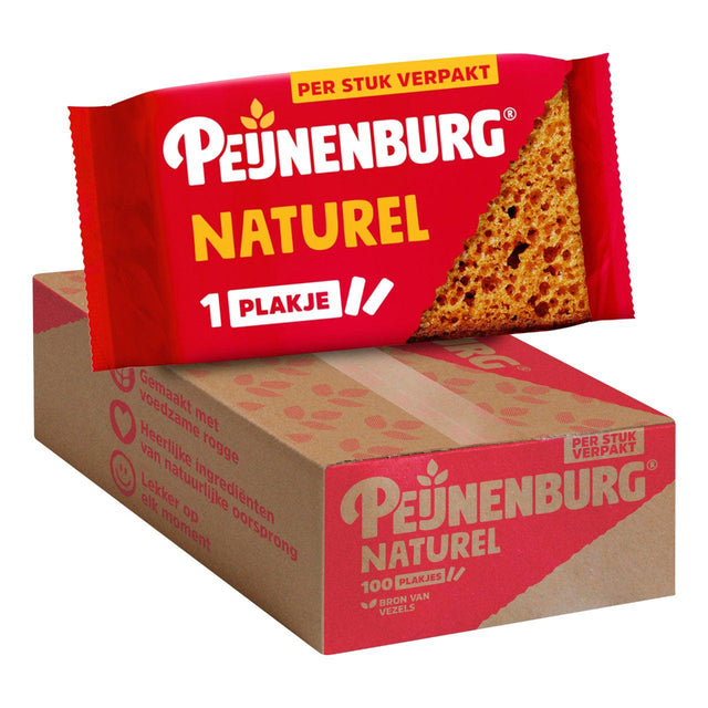 Peijnenburg Gingerbread Mini Mono Packaged Slices 100x28G - Worldwide Delivery - Order Online