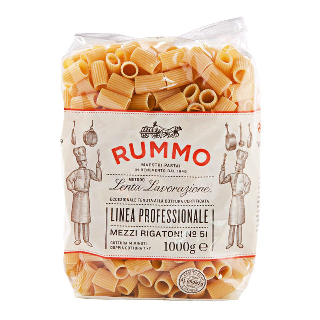 Rummo Lenta Lavorazione Rigatoni No. 50 - Worldwide Delivery - Order Online