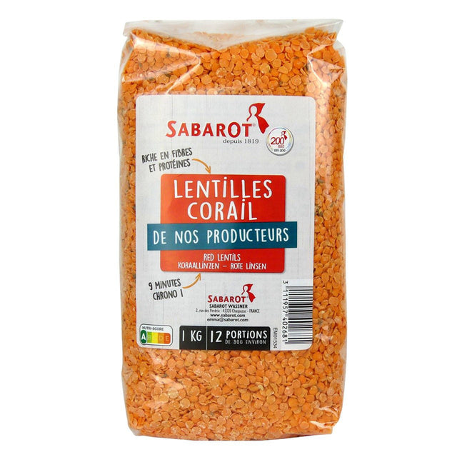Sabarot Red Lentils - Worldwide Delivery - Order Online