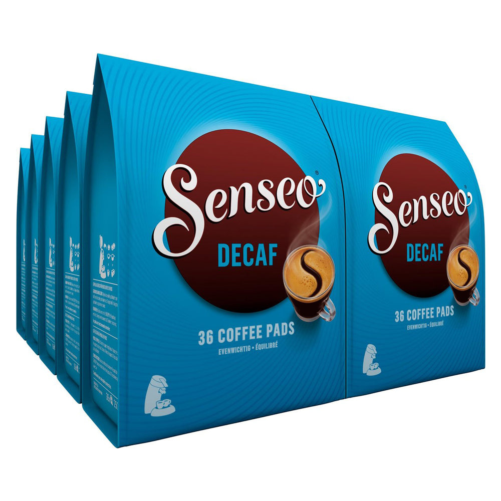 Senseo Decaf Coffee Pods 10x36 Pads - Worldwide Delivery - Order Online