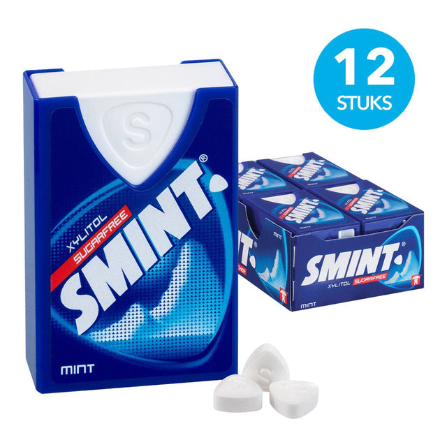 Smint Mint Xylitol Sugarfree 12x8G - Worldwide Delivery - Order Online