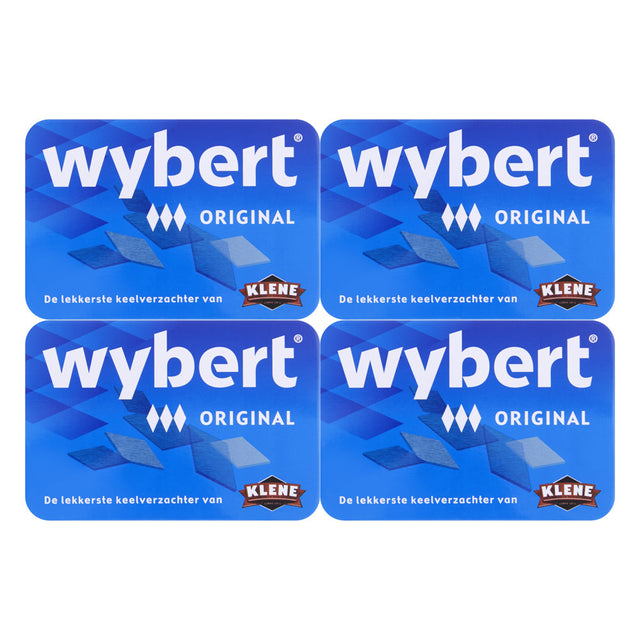 Wybert Original Liquorice Pastilles Mint sweets 12 × 25g