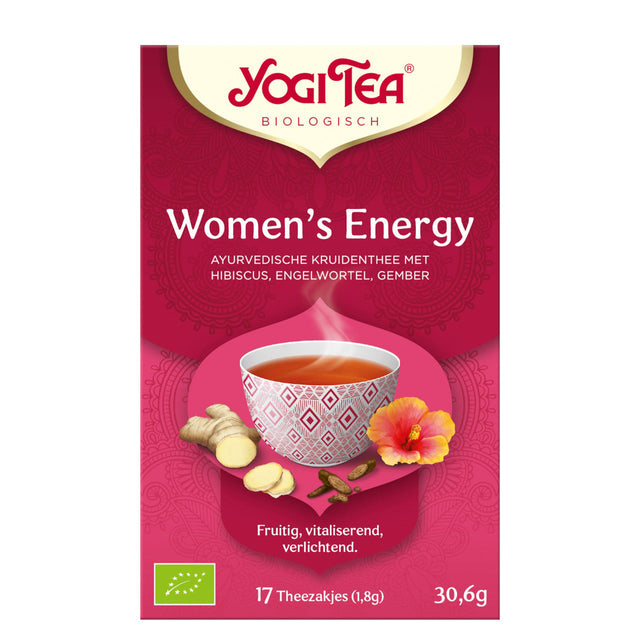 Yogi Tea Tea Womans Energy 17-Pack - Worldwide Delivery - Order Online