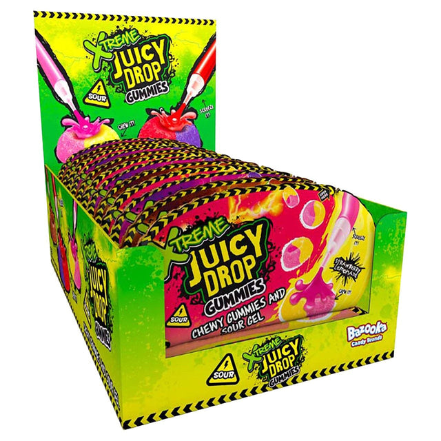 Bazooka Extreme juicy Liquorice gummies 12 × 57g