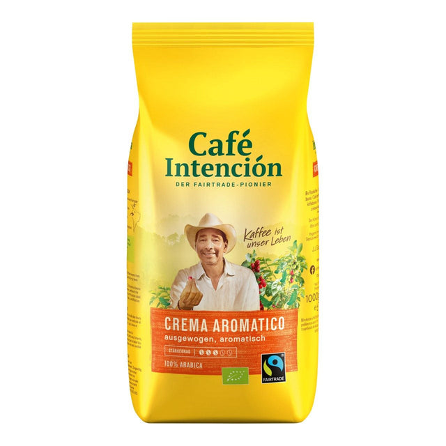 Café Intención Ecológico caffe crema Coffee Beans 1kg