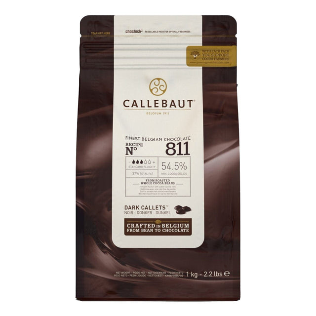Callebaut Chocolate callets Dark 1kg