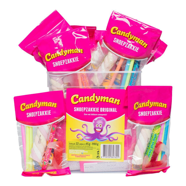 Candy Man Sweets zakkies original 22 × 45g