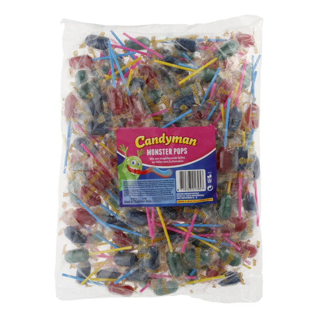 Candy Man Monsters pops Colours je tong 1.75kg
