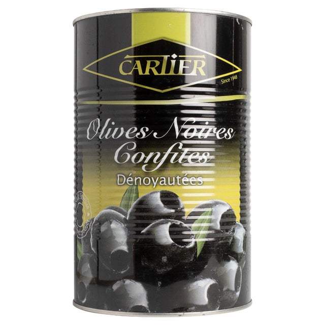 Cartier Black Olives without pit 4.2kg