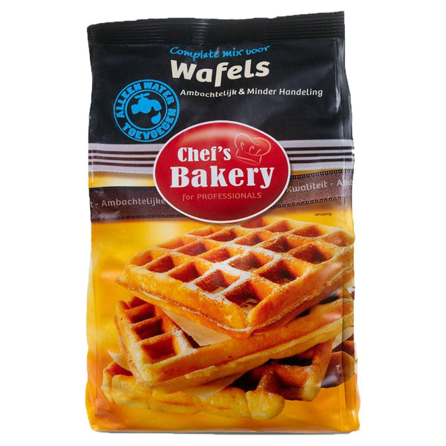 Chef's Bakery Mix for wafels Waffles 1kg