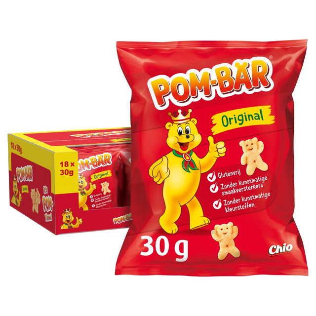 Chio PomBar Savoury snacks 18 × 30g