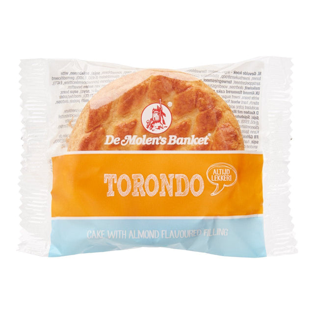 De Molen's Banket Torondo's Cakes Biscuits 28 × 65g