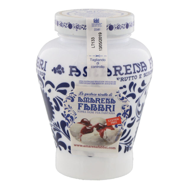 Fabbri Amarena Cherries op extra Heavy Syrup Fruit filling 600g