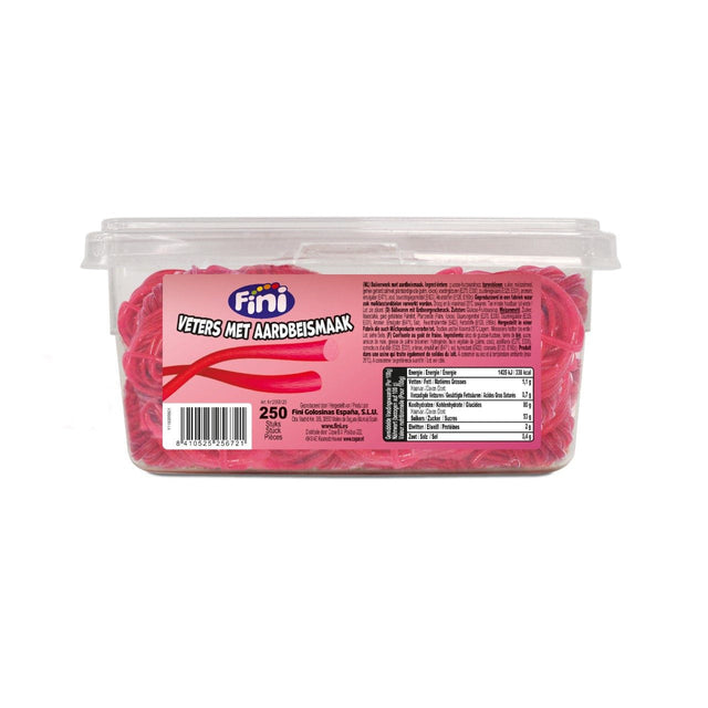 Fini Strawberry Laces 250-pack 1.5kg