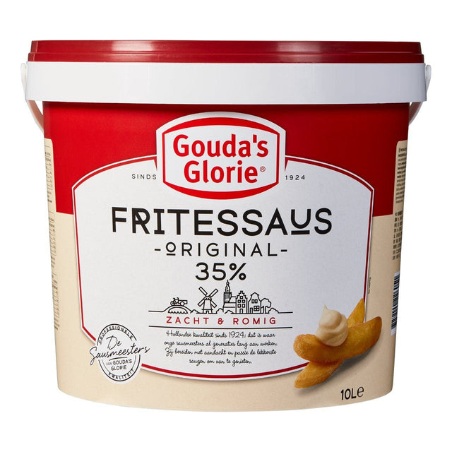 Gouda's Glorie Fries Sauce 35%, Soft of Flavour 10kg