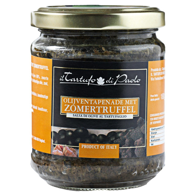 Il Tartufo di Paolo Tapenade Olives with Summer Truffle Pasta sauce 180g