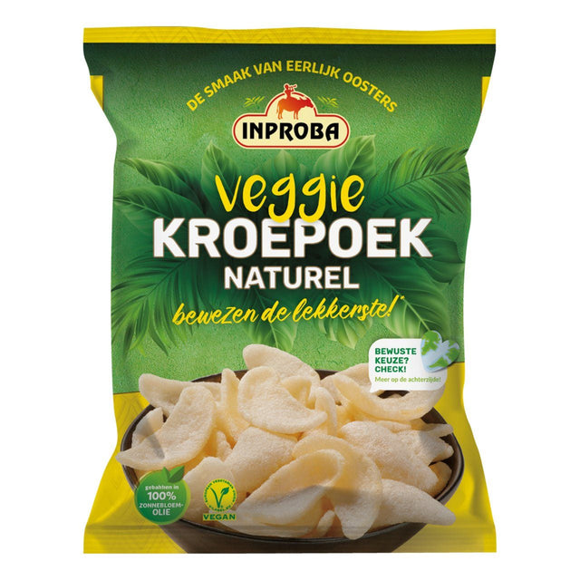 Inproba Vegetarian kroepoek Original Savoury snacks 80g
