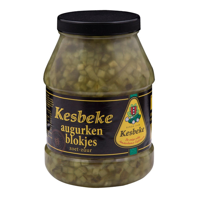 Kesbeke Diced Gherkins Sweet & Sour 2.4kg