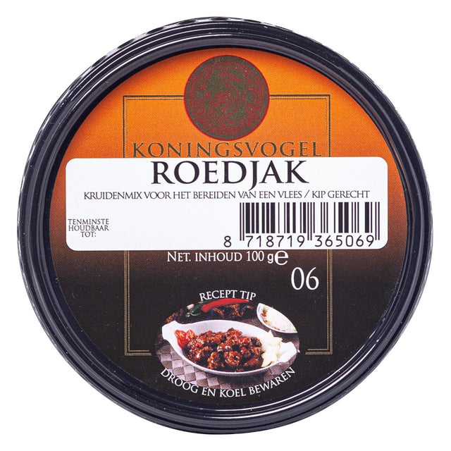 Koningsvogel Boemboe roedjak mix Spice paste 100g