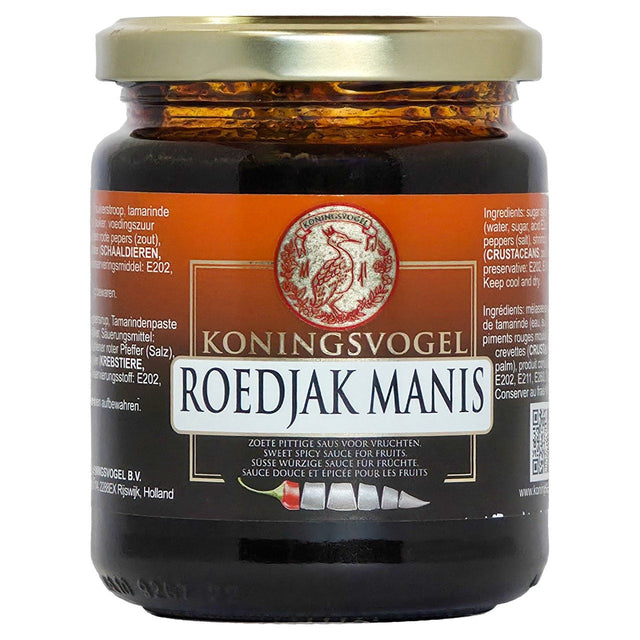 Koningsvogel Sambal Roedjak Manis Table sauce 300g