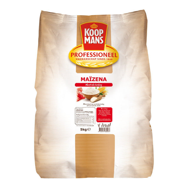 Koopmans Maïzena neutrale binding Baking mix 5kg