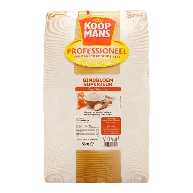 Koopmans Thickening Flour Superior basis roux with langdurige Thickening Power 5kg