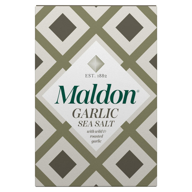 Maldon Sea Salt Flakes with Garlic 100g