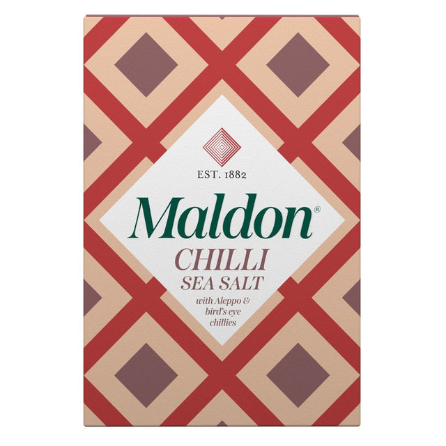 Maldon Sea Salt Flakes with chili 100g
