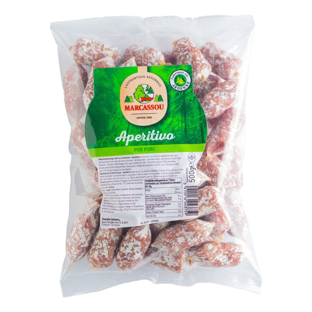 Marcassou Aperitive salami Cured sausage 500g