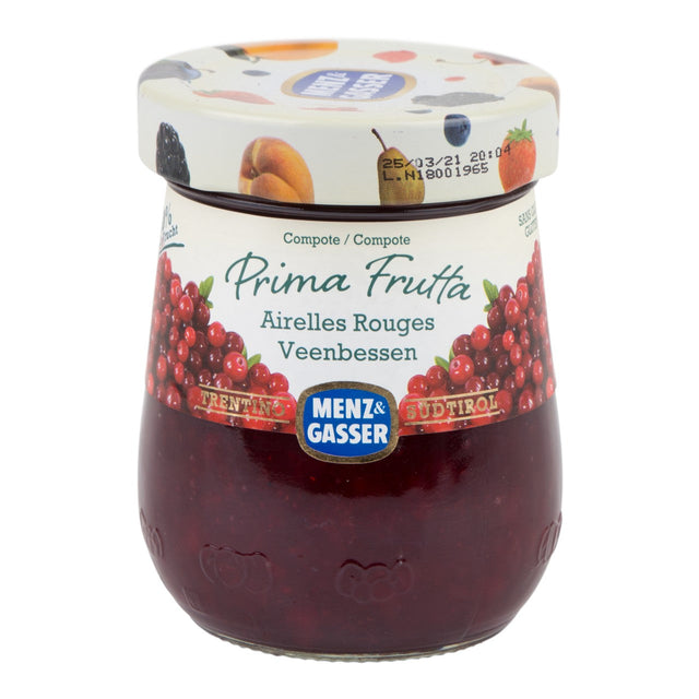 Menz & Gasser Cranberry Fruit preserve 300g