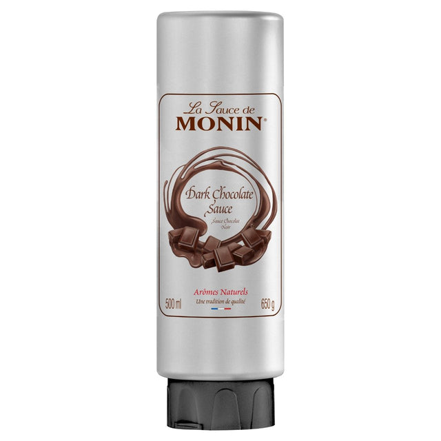 Monin Topping dark chocolate Flavoured sauce 500g