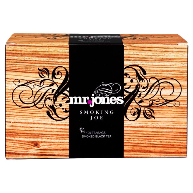 Mr Jones Smoked Black Tea 20-pack 40g