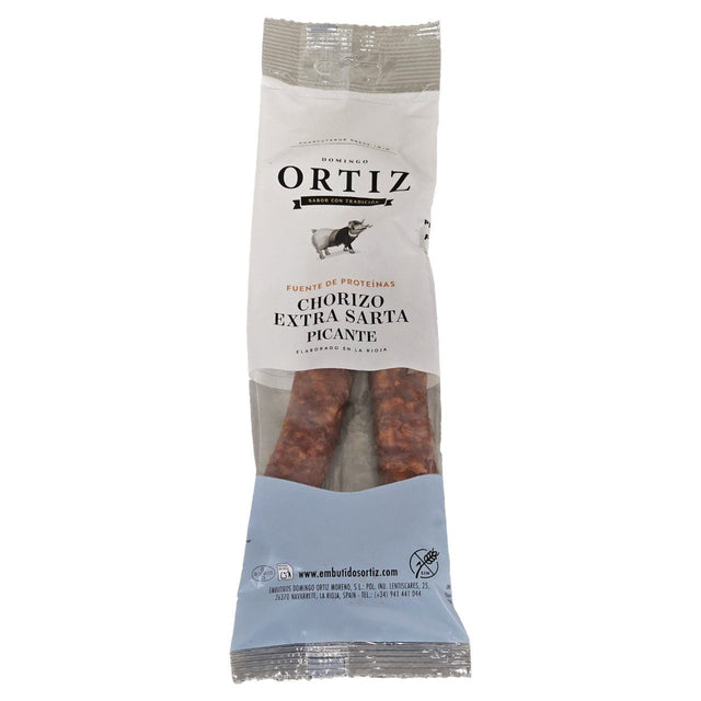 Ortiz Chorizo extra sarta spicy Cured sausage 200g