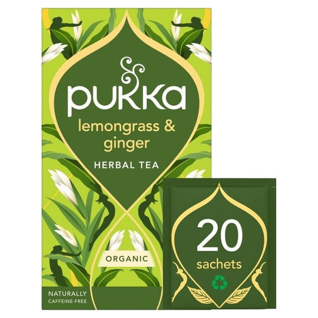 Pukka Lemongras ginger Tea bio 20-pack 40g