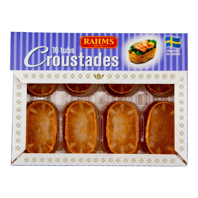 Rahms Croustades tubs 16-pack Savoury snacks 100g