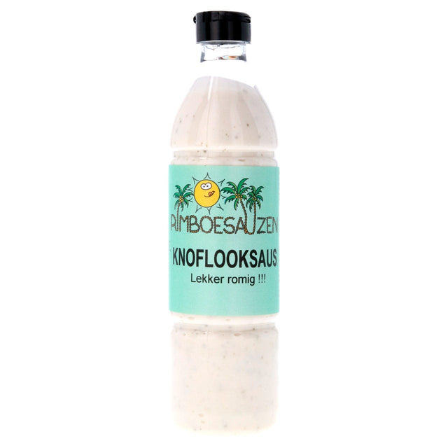 Rimboe Garlic Sauce lekker Creamy 500g