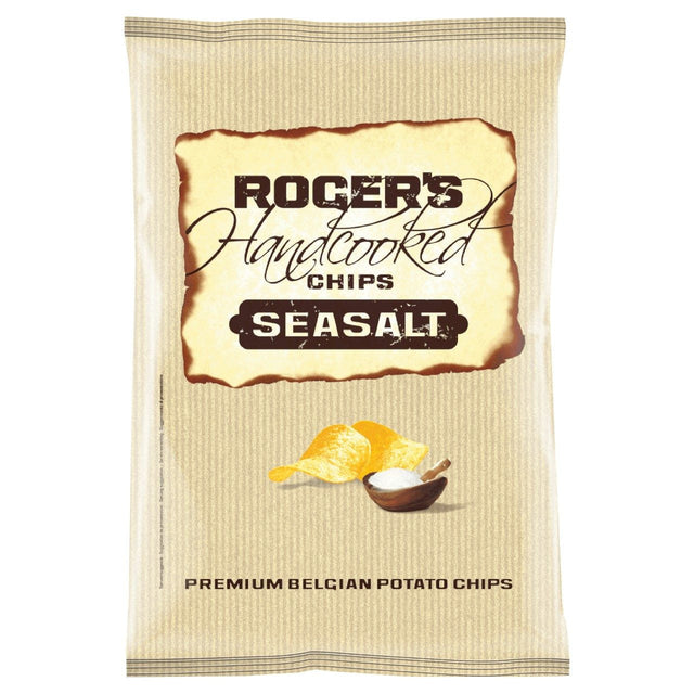 Roger's Handcooked Sea Salt chips 150g