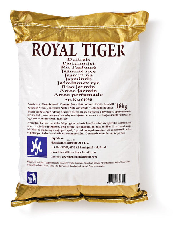 Royal Tiger Jasmine Rice 18kg