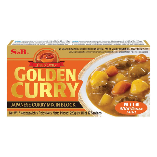 S&B Golden curry mild 220g