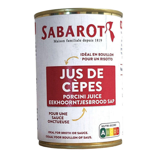 Sabarot Gravy de cèpes Speciality mushrooms 375g